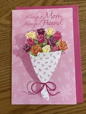 Beautiful Mother's Day Card Verse-she Is A Friend Too.  American Greetings $3.89 • $2.67