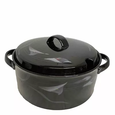 Mikasa Galleria FK 701 Opus Black Covered Tureen Without Ladle • $80.99