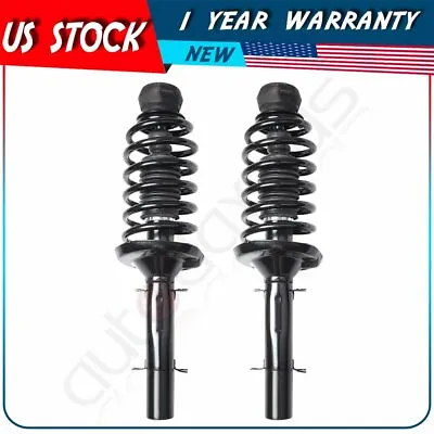 Set Of 2 Front Struts & Coil Spring Pair Set For Volkswagen VW Golf Jetta Beetle • $94.57