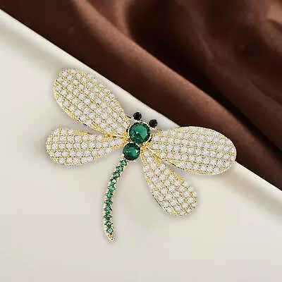 Dragonfly Brooch Pin Vintage Style Pin For Dress Backpack Wedding • £4.31