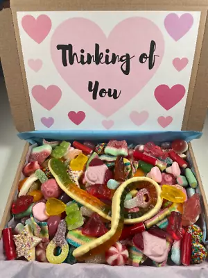 ANY OCCASSION Sweet Box Pick N Mix Letterbox Sweets Thank You Miss You • £10.99