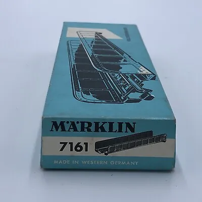 Marklin 7161 HO Scale Metal Plate Girder Bridge (SOME RUSTING ON TRACKS) • $23