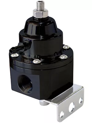 Aeroflow 2-Port 1200hp Billet Fuel Pressure Regulator 30-120PSI (AF66-2055BLK) • $239.20