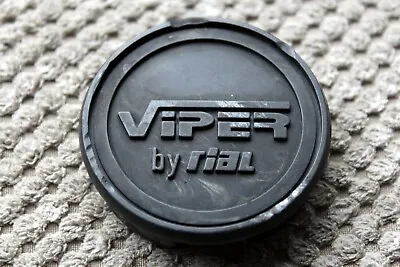 Rare Original Viper By RIAL Alloy Wheel Center Plastic Cap Cover Hub BLACK • $19.90