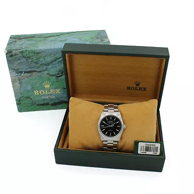 2005 Rolex Oyster Perpetual Air-King Mens Watch 34mm Ref 14000M #W80602-1 • $1825