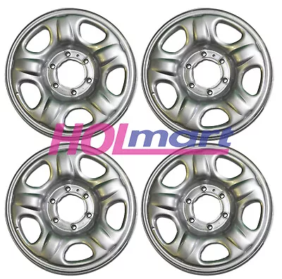 $213.93 • Buy Genuine Holden Steel Wheels RG Colorado 16x6.5  Rims X4 Silver 6 Stud GMH NEW