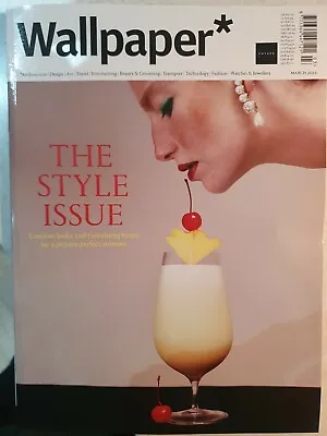 Wallpaper Magazine MARCH The Style Issue 2022 Free Shipping New  • £7.55