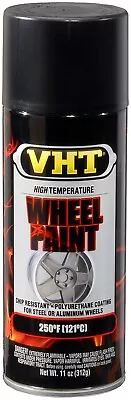 VHT SP183 Satin Black Paint Wheel Paint High Heat Coating 11 Oz Can • $28.99