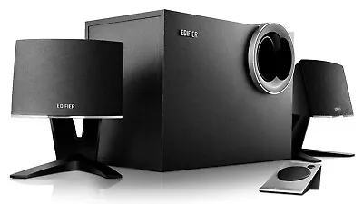 Edifier M1380 2.1 Multimedia Speaker System - Black • £49.99