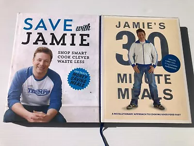 Save With Jamie And Jamie's 30 Minute Meals - Jamie Oliver - Hardcover • $25