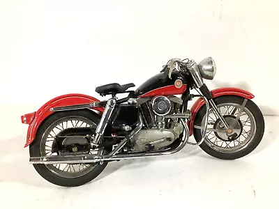 Franklin Mint 1957 Harley Davidson XL Sportster - Die Cast Motorcycle 1:10 Scale • $62.95