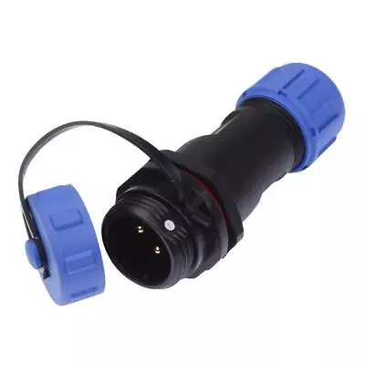 2 To 9 Pin M13 Waterproof Circular Cable Connector Male Female Socket Plug IP68 • £5.09