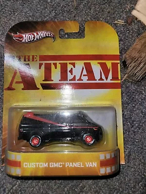 Hot Wheels Retro The A Team Custom GMC Panel Van Real Rider Tires • $9.95