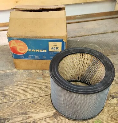 NOS 1957 Chevy  Bel Air A61C AC Fuel Injection FI Air Cleaner Filter 1958 IMPALA • $295