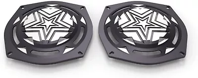 Aluminium Speaker Grill FIT For Harley Electra Glide 1996-2013 Street Glide 2006 • $48