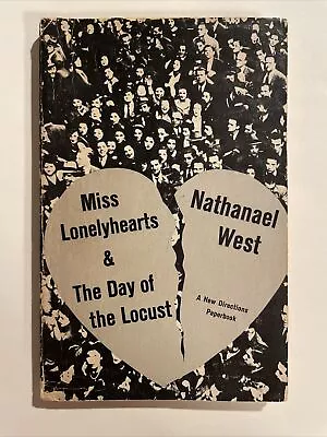 Miss Lonelyhearts & The Day Of The Locust Nathaniel West 1969 12th Printing • $12