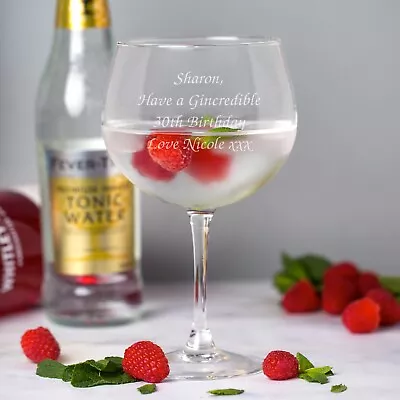 £10.99 • Buy Personalised Gintastic Birthday Balloon Gin Glass 18th 21st 30th 40th For Mum He