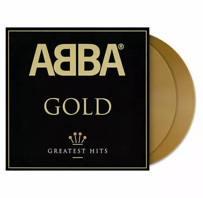 ABBA : Gold: Greatest Hits VINYL 12  Album Coloured Vinyl 2 Discs (2019) • £37.65