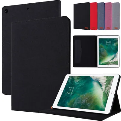 Flip PU Leather Wallet Case Cover For IPad 5 6 7 8 9th Air 10.9 Pro 11 12.9 2022 • £12.71