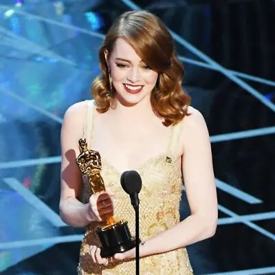 $4 • Buy A Emma Stone Winning A Oscar 8x10 Photo Print