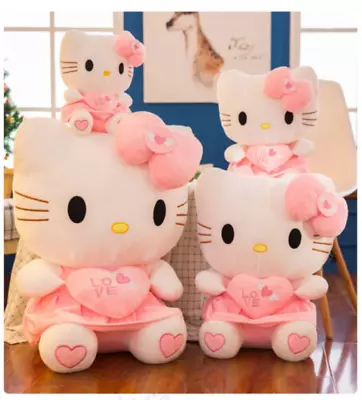 Sanrio Hello Kitty Pink Love Giant Huge Stuffed Plush Animal Toys Doll Gifts • $24.19