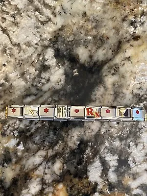 20 Charm RX / Medical Italian Charm Bracelet New • $7