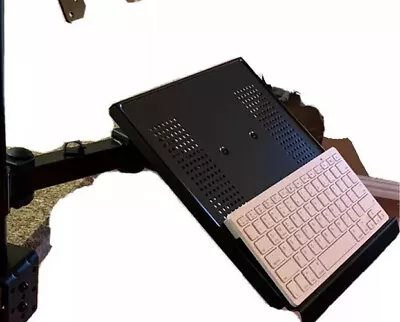 $28.99 • Buy Heavy Duty Articulated Arm & Laptop  / Keyboard Tray: Convert To Standup Option