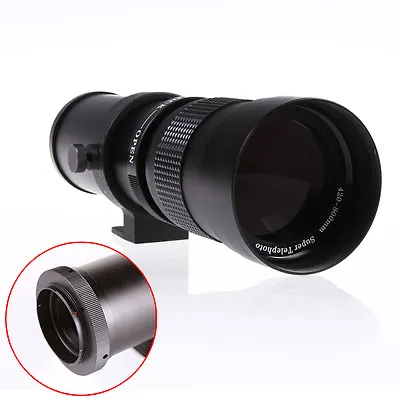 420-800mm F/8.3-16 Super Telephoto Zoom Lens For Sony Alpha AF Minolta MA Camera • $110