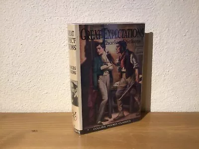 Charles Dickens. Great Expectations. Collins Pocket Classic Rare Pictorial D/jck • £3