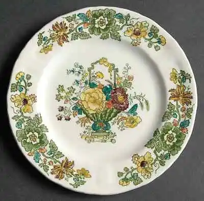 Mason's Strathmore Green Multicolor Bread & Butter Plate 338854 • $8.99