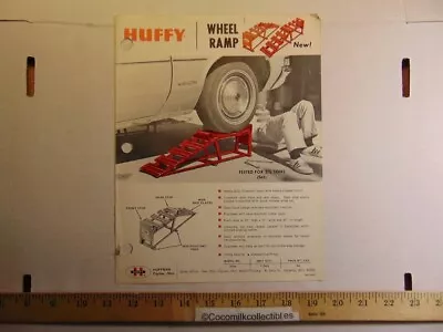 Vintage Huffman Huffy Wheel Ramp Sales Brochure Dayton Ohio • $14.99