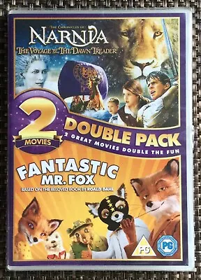 2 Movies Double Pack Dvd The Chronicles Of Narnia - Fantastic Mr. Fox - Region 2 • £3.99