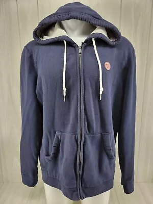 STAINED DISTRESSED Aeropostale Hoodie Blue Full Zip Jacket Men's Size XL • $8.99