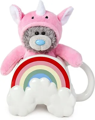 Me To You Rainbow Shaped Mug & Unicorn Plush Gift Set • £14.99
