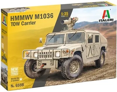 Italeri  1/35  HMMWV M1036 TOW Carrier #6598📌Listed In USA📌New Release📌 • $19.98