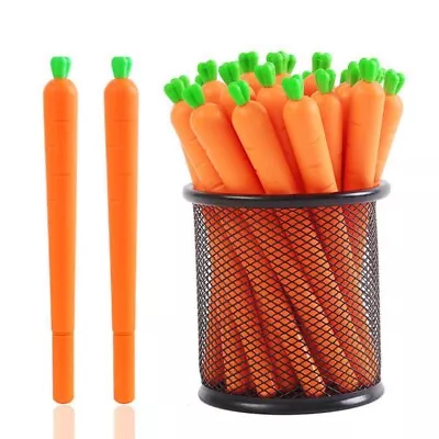 £3.99 • Buy 12 X Cute Carrot Fine Pen Point Party Kids Novelty Easter Gift Bullet Journal