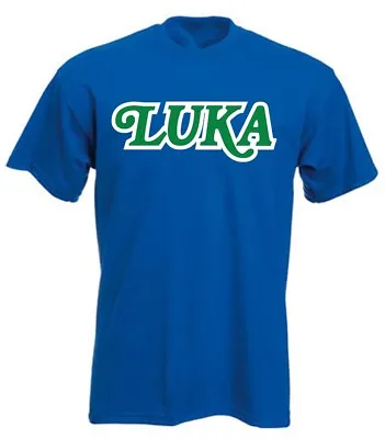 Luka Doncic Dallas Mavericks  Old School Logo  T-Shirt • $19.99