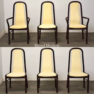 Danish Mid Century Modern Dining Chairs - Set Of 6 • $1500