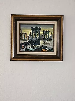 Henri-Robert-Marcel Duchamp (1887-1968) Brooklyn Bridge Oil On Canvas 15 ×13  • $255