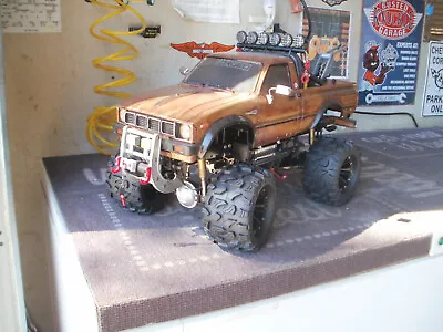 1/10 RC HG Middle East Pickup P417 Model 4x4 Rally Car Racing Crawler 2.4G Radio • $675