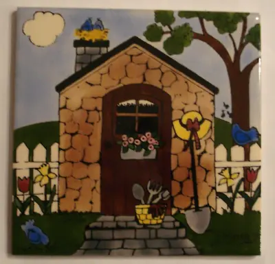 H & R Johnson England Ceramic Tile 6  X 6  - N. Deyoung 1996 • $18.99