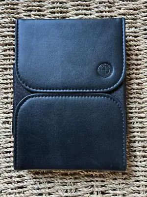Genuine BMW Owners Handbook Manual Document Wallet Black • £15.99