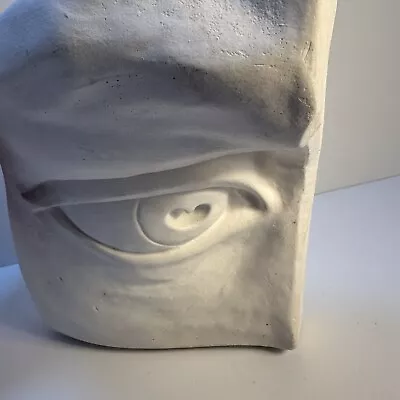 Vintage Plaster Cast Michelangelo’s Eye Face Wall Table Art Pandoras Plaster NYC • $34