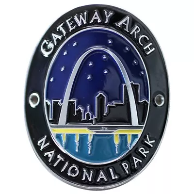 Gateway Arch National Park Walking Stick Medallion - St. Louis Missouri  • $6.99