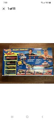 1998 Hot Wheels Deluxe Train Set • MATTEL - CAR ONLY '57 Chevy • $200