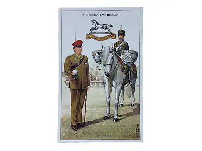 The Queens Own Hussars Postcard • £1.99