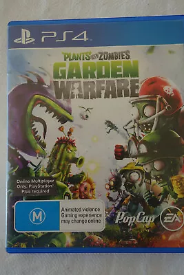 PS4 PLANTS Vs ZOMBIES GARDEN WARFARE VIDEO GAME - PLAYSTATION 4  • $25