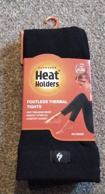 £1.90 • Buy Women's Heat Holders Footless Thermal Tights