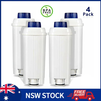 $34.99 • Buy 4 X Water Filter For Delonghi Magnifica S Automatic Coffee Machine ECAM22110SB