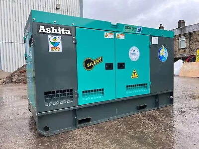 Ashita 50 KVA Silent Diesel Generator 3 Phase £4750 + VAT • £4750